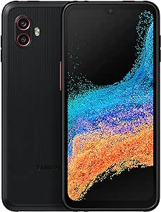 SAMSUNG Galaxy XCover6 Pro 5G | Rugged (IP68 Rated) Unlocked (Verizon, AT&amp;T, T-Mobile, US Cellular) | Dual Sim (1 Nano + 1 eSIM) | 128GB | US Version (2022 Model) | Black (SM-G736UZKEXAA)
