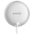 Anker MagGo Magnetic Wireless Charger (Pad), Qi2 Certified 15W Ultra-Fast MagSafe Compatible Wireless Charger, for iPhone 15/