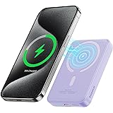 Baseus Magnetic Power Bank, 10000mAh Wireless Portable Charger PD 20W with USB-C Cable, Battery Pack Only Compatible with Mag
