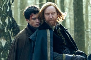 George (Nicholas Galitzine) and James (Tony Curran) in 'Mary & George' Episode 2
