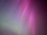 Aurora borealis seen from Southern England