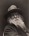Image 9 Walt Whitman Photograph: George C. Cox; restoration: Adam Cuerden Walt Whitman (1819–1892) was an American poet, essayist and journalist. A humanist, he was a part of the transition between transcendentalism and realism, incorporating both views in his works. Whitman is among the most influential poets in the American canon, often called the father of free verse. His work was very controversial in its time, particularly his poetry collection Leaves of Grass (first published in 1855, but continuously revised until Whitman's death), which was described as obscene for its overt sexuality. More selected pictures
