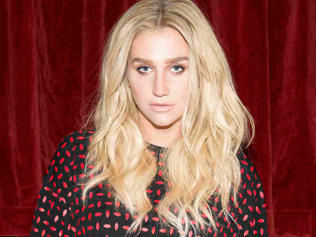 Singer Kesha in February 2015.