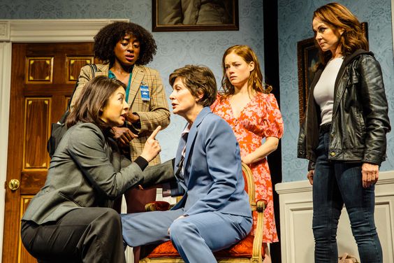 POTUS: OR, BEHIND EVERY GREAT DUMBASS ARE SEVEN WOMEN TRYING TO KEEP HIM ALIVE at Geffen Playhouse