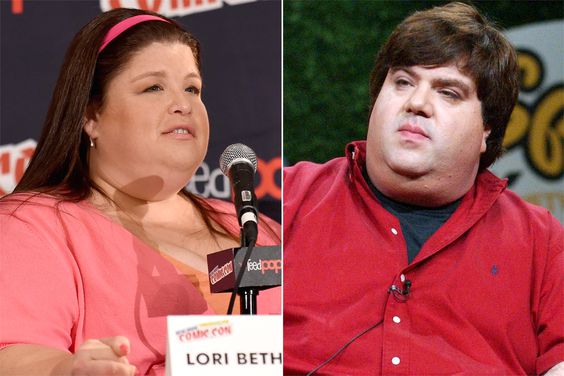 Lori Beth Denberg speaks at The Splat: All That Reunion At New York Comic-Con on October 10, 2015 in New York City. , Dan Schneider during MTV Networks TCA - July 23, 2004 at Century Plaza in Los Angeles, California, United States.