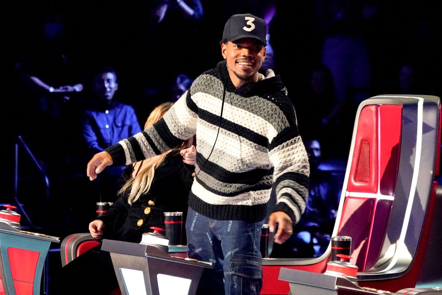 THE VOICE -- "Blind Auditions" Episode -- Pictured: Chance The Rapper -- (Photo by: Evans Vestal Ward/NBC)