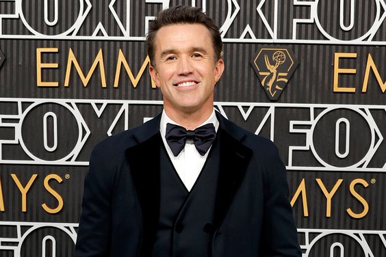 Rob McElhenney attends the 75th Primetime Emmy Awards at Peacock Theater on January 15, 2024 in Los Angeles, California.