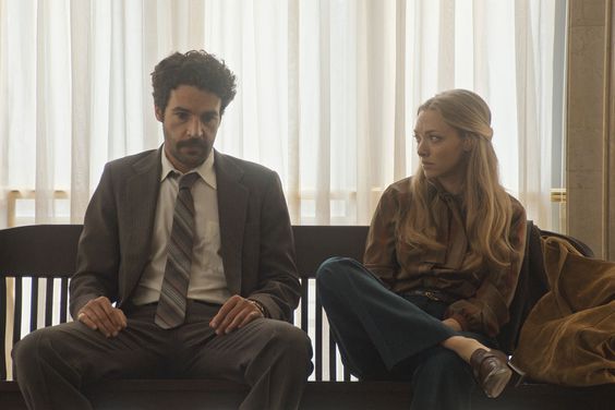 Christopher Abbott and Amanda Seyfried in "The Crowded Room," now streaming on Apple TV+.