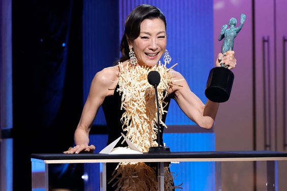 Michelle Yeoh at the 2023 SAG Awards