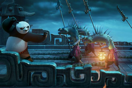 Po (Jack Black) in DreamWorks Animations Kung Fu Panda 4