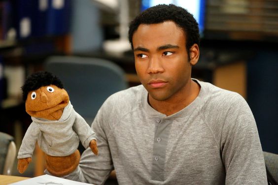 COMMUNITY -- "Intro To Felt Surrogacy" Episode 413 -- Pictured: Donald Glover as Troy