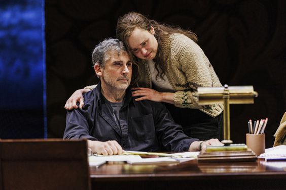 Uncle Vanya - Steve Carell and Alison Pill