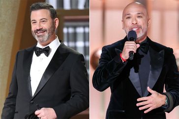 JIMMY KIMMEL hosting the The 95th Oscars, Jo Koy speaks onstage at the 81st Golden Globe Awards held at the Beverly Hilton Hotel on January 7, 2024 in Beverly Hills, California. 