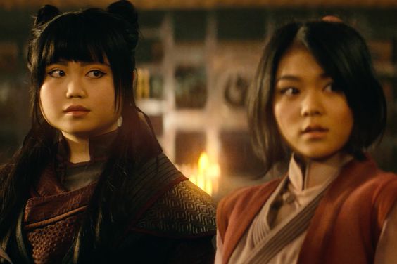 Mai and Ty Lee in Avatar: The Last Airbender