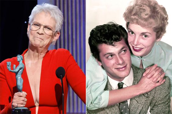 Jamie Lee Curtis, Tony Curtis and Janet Leigh