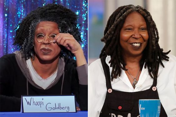 Drag Race Yvie Oddly; WHOOPI GOLDBERG on "The View"