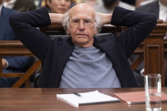 Larry David in the 'Curb Your Enthusiasm' series finale, 'No Lessons Learned'