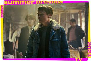 The Umbrella Academy. (L to R) Aidan Gallagher as Number Five, Elliot Page as Viktor Hargreeves, David CastanÌeda as Diego Hargreeves in episode 402 of The Umbrella Academy.