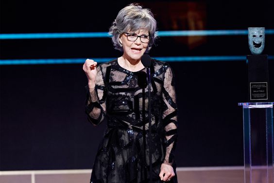 Sally Field accepts her Life Achievement Award at the 2023 SAG Awards