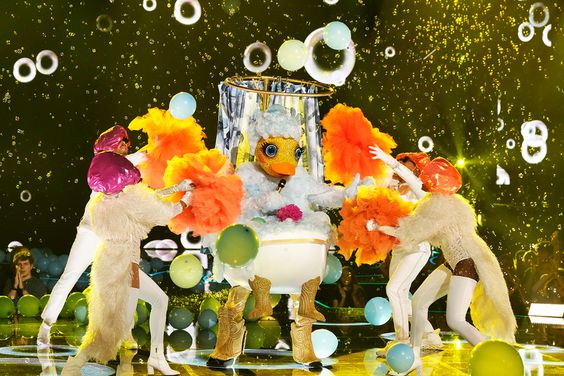Rubber Ducky performs on The Masked Singer season 10