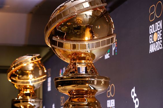 Golden Globe Awards on display