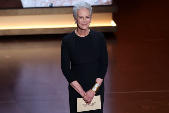 Jamie Lee Curtis at the 96th Annual Oscars held at Dolby Theatre on March 10, 2024 in Los Angeles, California. 