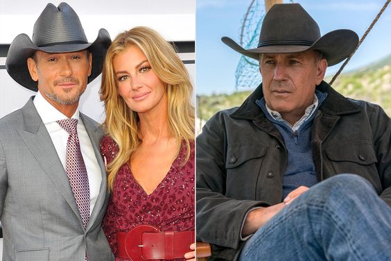 Tim McGraw and Faith Hill; Yellowstone