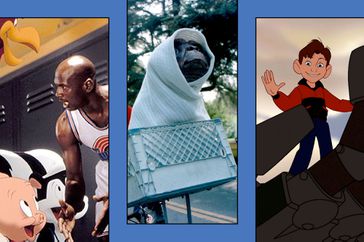 Space Jam, ET, and The Iron Giant best nostalgic childhood movies