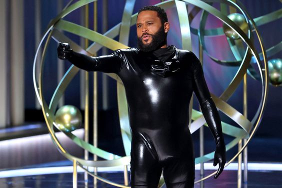 Anthony Anderson speaks onstage during the 75th Primetime Emmy Awards at Peacock Theater on January 15, 2024 in Los Angeles, California.