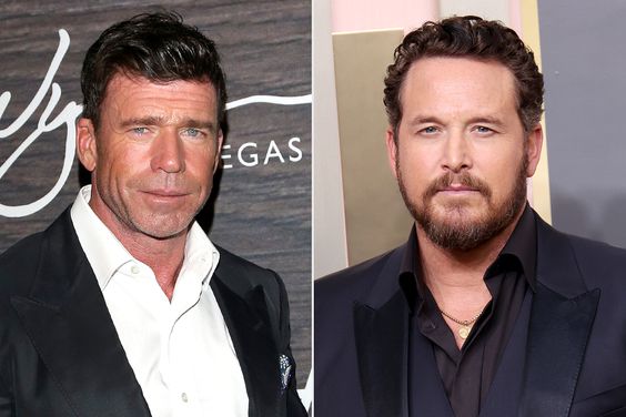 Taylor Sheridan and Cole Hauser